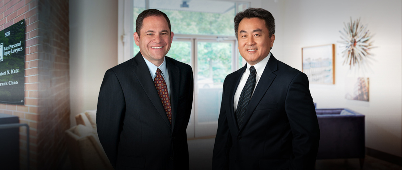 Attorneys Robert Katz and Frank Chao